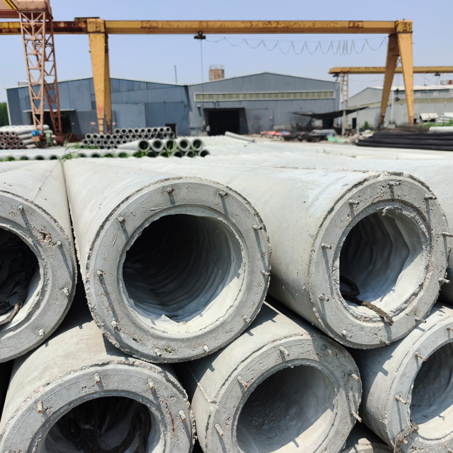 莘县150×10米预应力水泥电线杆